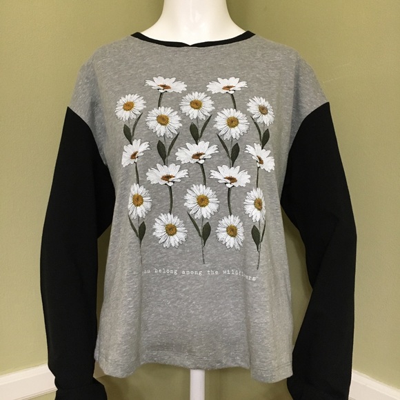 Rebellious One Tops - Rebellious One Long Sleeve “Among the Wildflowers”